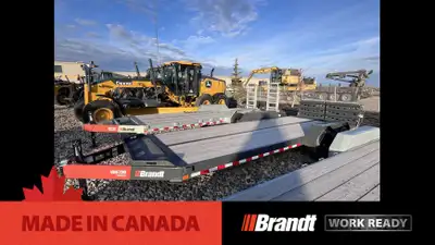 Brandt Work Ready™ Utility Trailers are built tough and engineered to last. Our high-strength tubula...