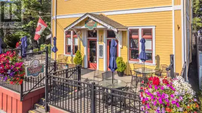 Welcome to 9749 Willow St in the heart of Chemainus—a historic, mixed-use property offering 5,449sqf...