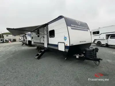 Keystone Springdale travel trailer 2620BHS highlights: Front Private Bedroom Exterior Storage with R...