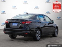 New Price! Black 2024 Nissan Versa 1.6 SV FWD CVT with Xtronic 1.6L 4-Cylinder DOHC 16V APPLE CAR PL... (image 4)