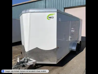 In Stock Savings - Save on this new 2026 Neo 7'x16' Aluminum Cargo Trailer with Single Handle Rear R...