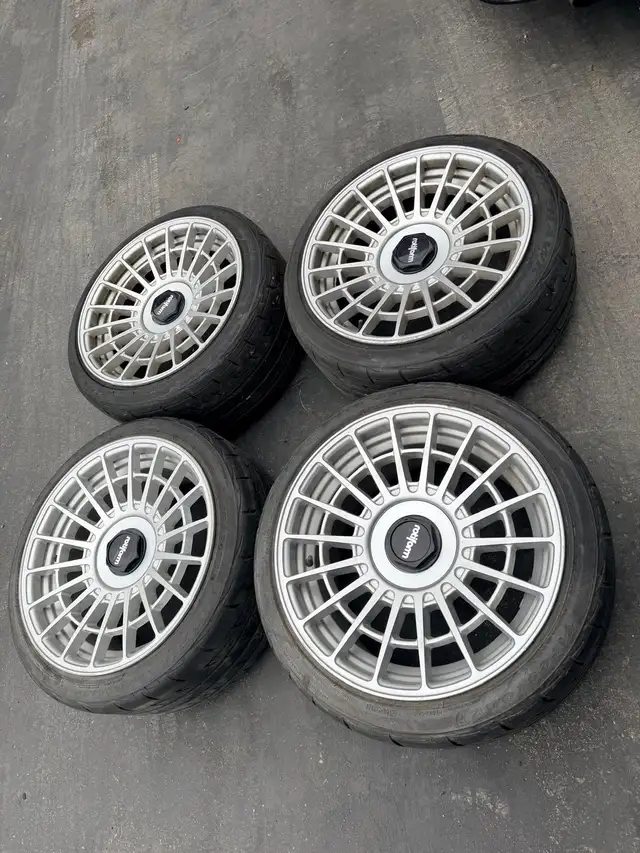 255/35/18 rotiform LASR 5x114.3 5x100 subaru wrx sti honda civic in Tires & Rims in Mississauga / Peel Region - Image 8