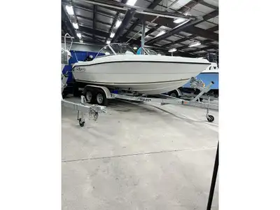 Come visit us at Adventure Motors!! 2023 Pro Sports 20FT 2000DC w/ 150XL 4 STROKE Mercury & Galv Tra...