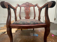 Classic old fashion fancy chair