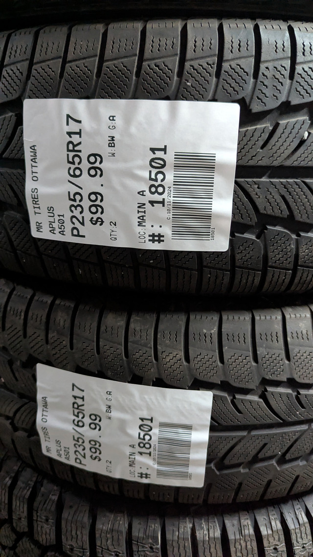 P235/65R17 235/65/17 APLUS A501 (WINTER TIRES) TAG # 18501 in Tires & Rims in Ottawa