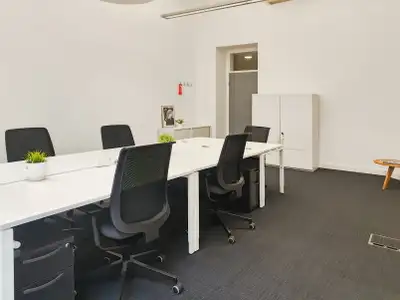 Flexible large office for rent designed to accommodate 40 people at Regus 201st Street. A fully serv...