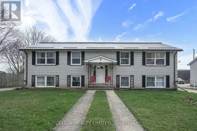 Purpose-built fourplex situated on a large lot in the growing community of St. Thomas is convenientl...