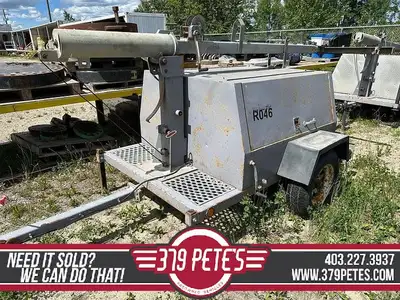 2 Light Towers available 6KVA , 4LIGHTS SINGLE PHASE Unit R046 7794.6hrs Unit R047 7955hrs USED FOR...