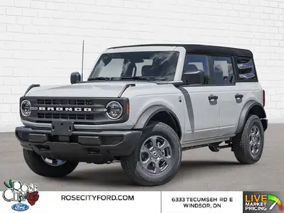 Rose City Ford This Ford Bronco has a dependable Intercooled Turbo Regular Gasoline I-4 2.3 L/140 en...