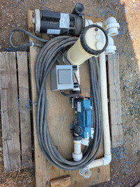 Hot Tub Set Up With One Pump