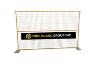 Construction Fencing - Temporary Fence from Core Blanc Group Inc