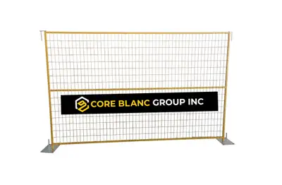 Construction Fencing - Temporary Fence from Core Blanc Group Inc, View more