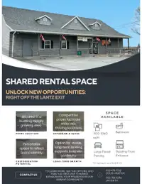 Commercial Rental Space Available