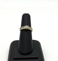 14KT Yellow Gold Ladies Diamond Ring W Appraisal $1575