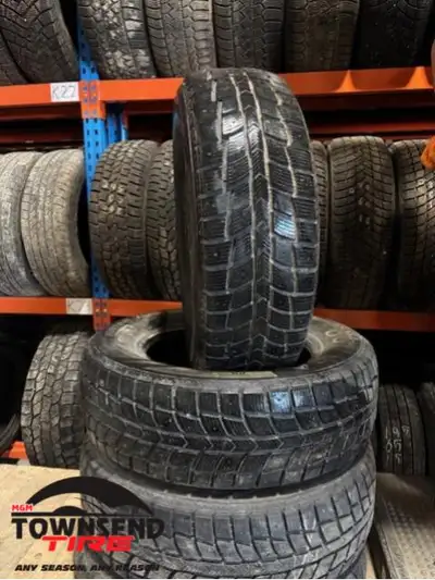 Set of four Blacklion Winter Tamer tires 225/65R16. 9/32nds tread depth Sold as set of 4 only, price...