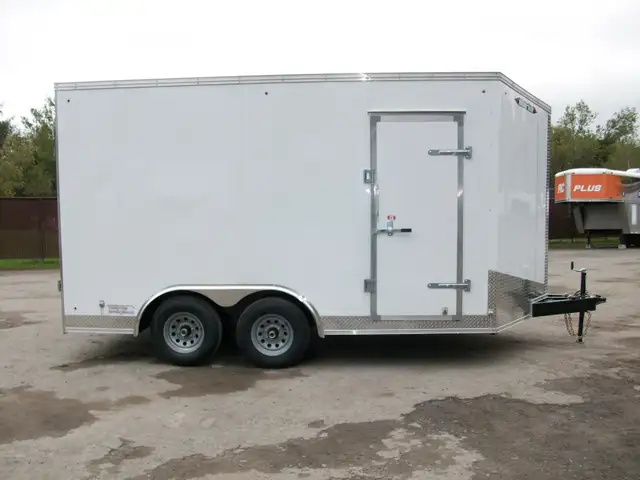 2025 Weberlane CARGO 8'.6 X 14' V-NOSE 7'.6 HT CONTRACTEUR MUR,T in Cargo & Utility Trailers in Laval / North Shore - Image 5