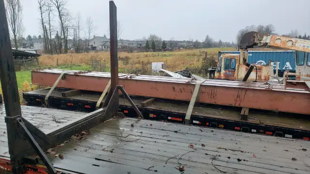 40-65 foot Triple Axle Tridem Trombone Flat Deck Hiboy Trailer in Cargo & Utility Trailers in Delta/Surrey/Langley - Image 10