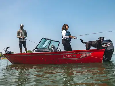 Bay Marine Sales 2026 Lund 1650 Angler Sport, All Blk Boat, Mercury 60hp, Trailer, Spare tire, Auto...