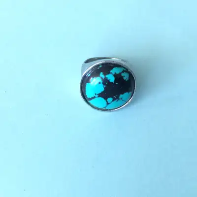 Vintage turquoise ring ., View more