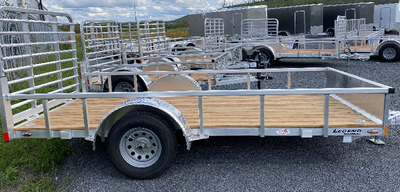 THE ULTIMATE ALL PURPOSE ALUMINUM UTILITY TRAILER! SOME STANDARD FEATURES INCLUDE: -PERIMETER TUBE F...