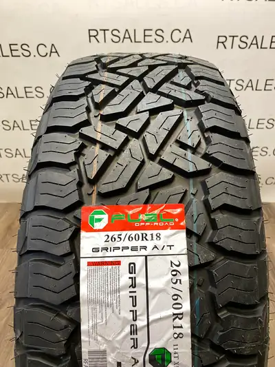 Set of Four NEW LT 265/60/18 Fuel Gripper AT All Season Extra Load RFAT26560R18 ___________________...