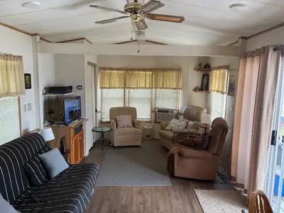Fishing Paradise on Rice Lake. • 1990 Kropf Park Model 12'x34'- Very well cared for 1 bedroom with b...