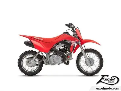 Excel Moto 2026 Honda CRF110F Honda CRF110F 2026 HONDA CRF110F 2026 ROUGE Prix incluant les frais de...