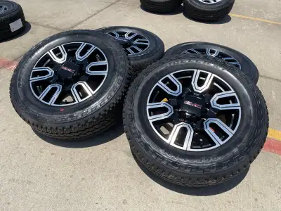 20112026 GMC Sierra AT4 rims and Goodyear TrailRunner A/T All Weather tires Stock#: 23377037-7423036...