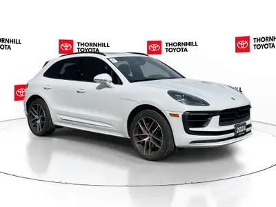 Thornhill Toyota Proudly Presents This White 2024 Porsche Macan S with PREMIUM PLUS PACKAGE and Stan...