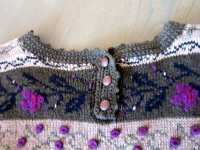Hand-Embroidered Ladies Sweater by Northern Isles