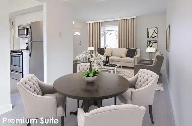 3 Bedroom Townhouse Premium - 700 Gladmer Pk. *Renovated Suite* in Long Term Rentals in Regina - Image 2