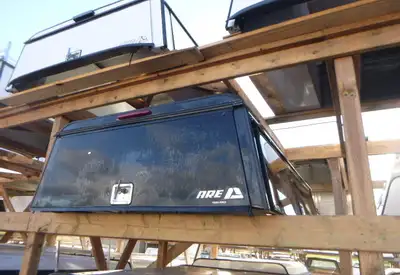 Chevrolet Canyon 2015 - 2022 GMC Canyon or Chevrolet Colorado 6'2 Black ARE Contractor Truck Cap wit...