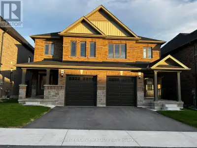 Welcome To This Stunning One Year New Semi-Detached Home In One Of Barrie's Most Desirable Family Fr...