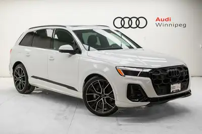 Save $21,000 from new on this low KM locally owned 2025 Audi Q7 with Quattro All-Wheel Drive that ju...
