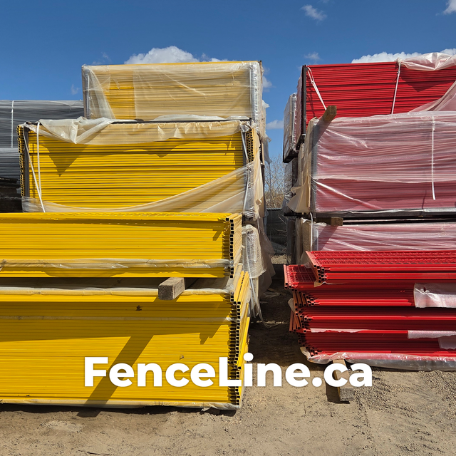 Fence Panel Set – Commercial Duty – 6ft x 10ft – Brand New