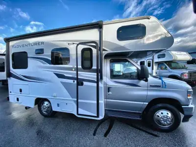 Embark on your next journey with the Adventurer 19RD Class C Motorhome. This gas-powered motorhome c...