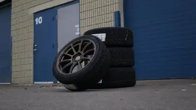 AD ID 312357 Hyundai Elantra N & Veloster N Winter Tire & Rim Packages | Complete Installation Avail...