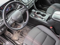 Experience the dynamic drive of the 2022 Chevrolet Equinox AWD RS in a striking black shade with adv... (image 8)