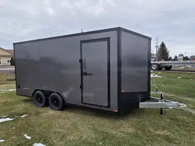 2026 Mennonite Built 8.5'x16' TA-5200 Galvanized Frame Cargo Trailer - Only $16,995 + TAX! Looking f...