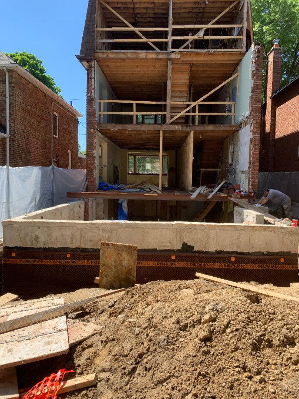 TORONTO & GTA, (Basement Lowering) (House Additions) in Excavation, Demolition & Waterproofing in City of Toronto