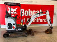 2017 Bobcat E20, 1500 hours