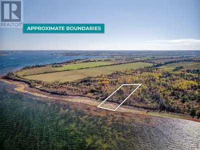 Discover 133 feet of pristine waterfront on this 1.57 acre property along St. Peter?s Bay. With stun...
