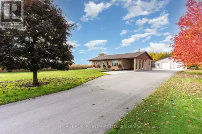 A rare Caledon 1 Acre property offering a massive 30x40 heated & insulated detached shop/garage, a s...