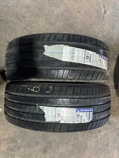 TIRES 275 45 22 MICHELIN DEFENDER LTX M/S Tread Depth 11 11 / 32nds BRAND NEW DOT 4623 ONE PAIR (2 T...