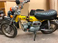 Honda 1974 ST90 mini bike