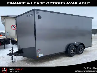 WE DELIVER - This trailer is located in Winnipeg, MB. Brand New 2026 US Cargo 7.5' x 16' x 84" V-Nos...