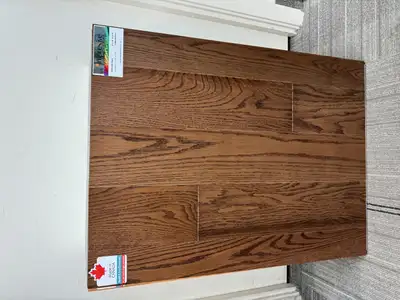 Solid Hardwood Flooring $5.29/sqft (Made in Canada), View more