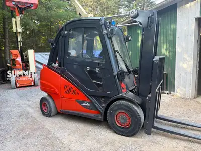 7,825 lb lift capacity handles heavy pallets with margin to spare. Fully refurbished diesel forklift...