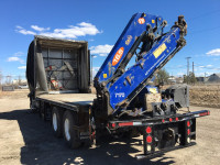 2007 Sterlings with Cranes - Dump Truck or Flat Deck -Hiab or PM