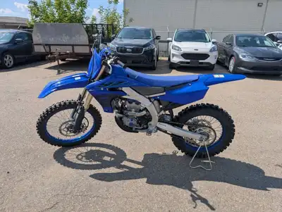 The 2024 Yamaha YZ250FX is purpose-built for cross-country domination, blending motocross-level perf...